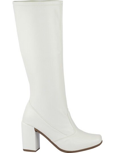 Bota Ana Castela Branca Feminina Boiadeira Cano Longo 3